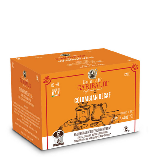 GARIBALDI COLOMBIAN DECAF – капсули "Keurig K-cups" 12 броя капсули