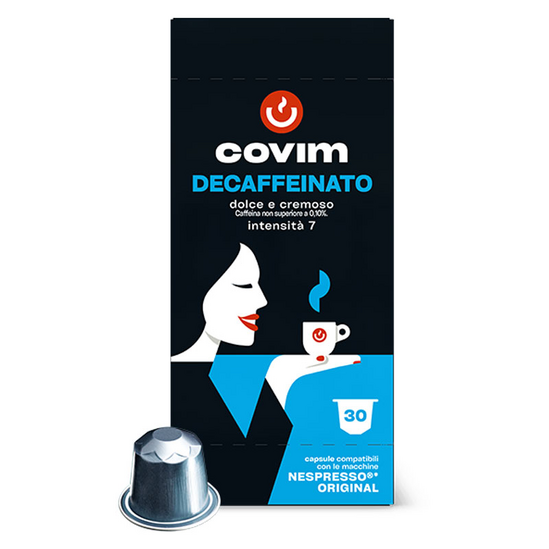 COVIM Decaffeinato – алуминиеви капсули Nespresso® 30 бр.