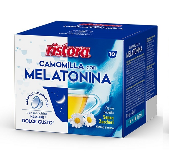RISTORA Camomilla con Melatonina - Dolce Gusto® κάψουλες 10 τεμάχια