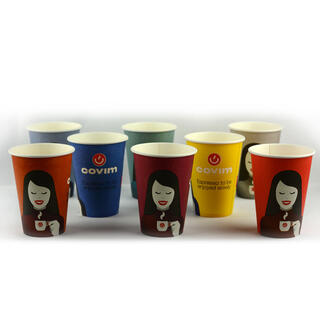 Κύπελλα από χαρτόνι COVIM MIX COLORS 200 ml.
