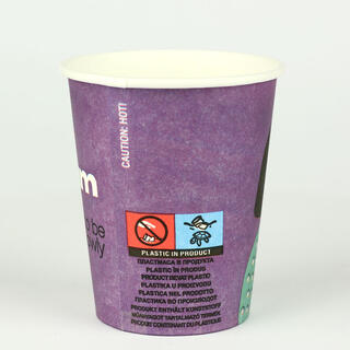 Картонске чаше COVIM MIX COLORS 180 мл.