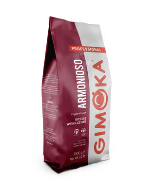 GIMOKA Armonioso coffee beans - 1 KG.