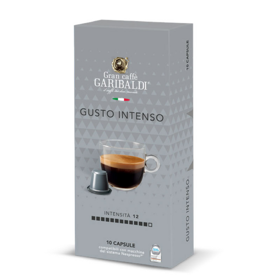 GARIBALDI Gusto Intenso – capsules "Nespresso" system 10 pcs.