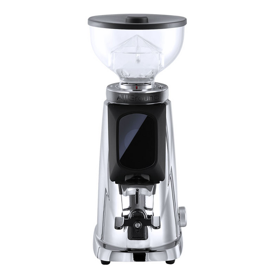 COFFEE GRINDER FIORENZATO AllGRAOUND CHROME DEEPBLACK F64