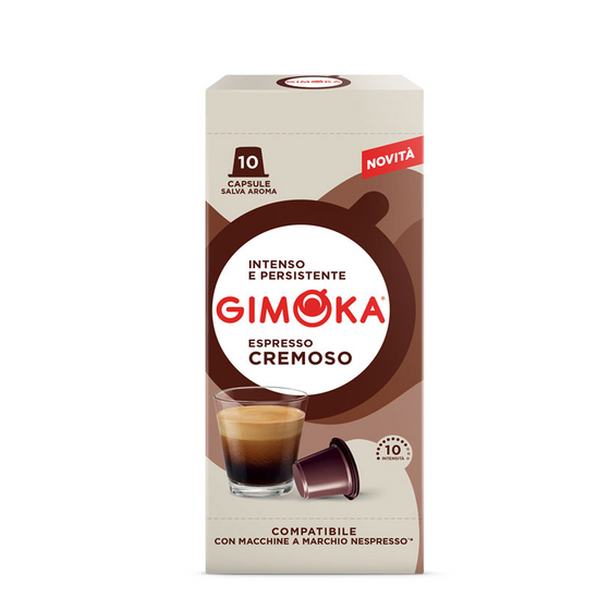 GIMOKA Cremoso - Nespresso® capsules 10 pcs.