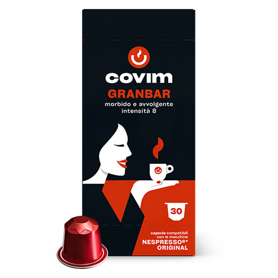 COVIM Granbar – алуминиеви капсули Nespresso® 30 бр.