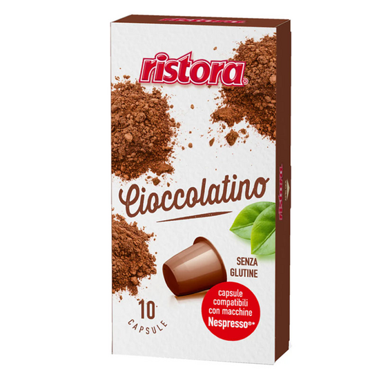 РИСТОРА Циоццолатино - Неспрессо® капсуле 10 ком.