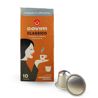 COVIM ALLUMINIO CLASSICO - ΚΆΨΟΥΛΕΣ NESPRESSO 10 ΤΕΜΆΧΙΑ