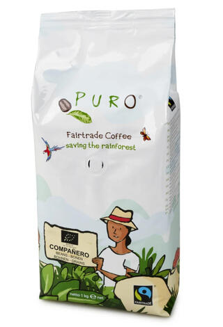 PURO PURO COMPANERO кафе на зърна – 1 KG.
