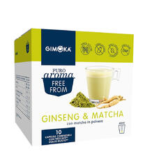GIMOKA MATCHA GINSENG & MATCHA – "Dolce Gusto" капсуле, 10 ком.