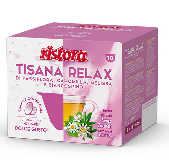 RISTORA Tisana Relax - Dolce Gusto® κάψουλες 10 τεμάχια