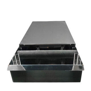 Large drawer-type container for waste coffee