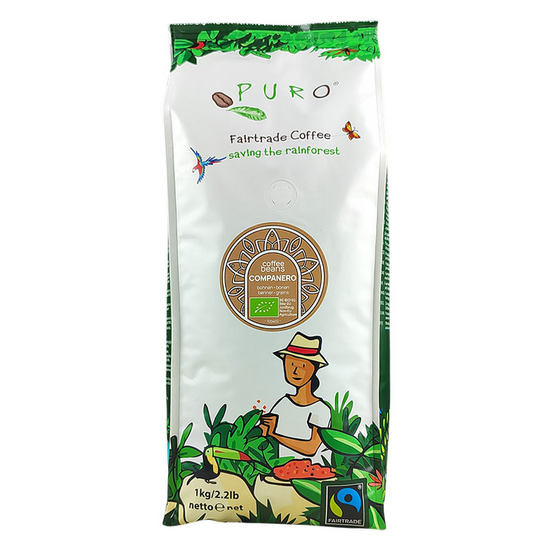 PURO PURO COMPANERO кафе на зърна – 1 KG.